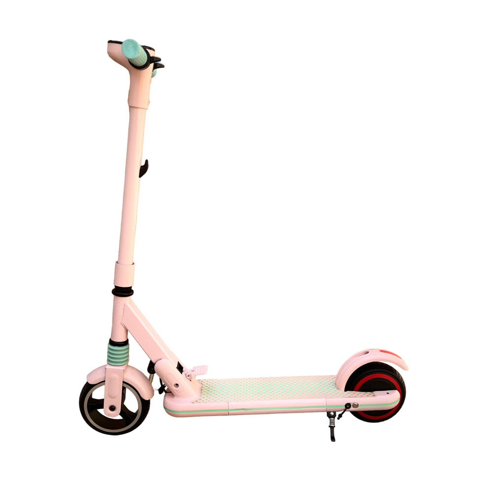 CRONY JL019-01 Kids Electric Scooter 150W 24V foldable kids e-scooter-Pink