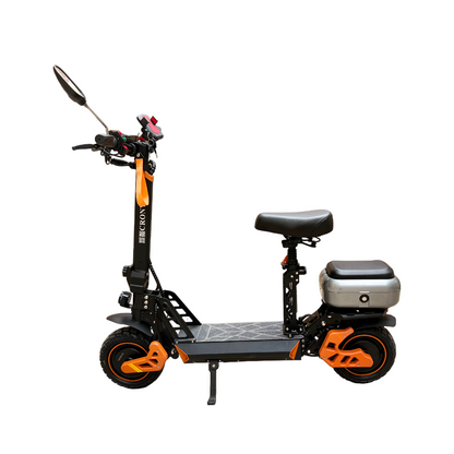 CRONY M4 Max محرك مزدوج 48V20A/2400W مع APP E-scooter سكوتر كهربائي مدمج بعجلتين مع مقعد سكوتر للكبار