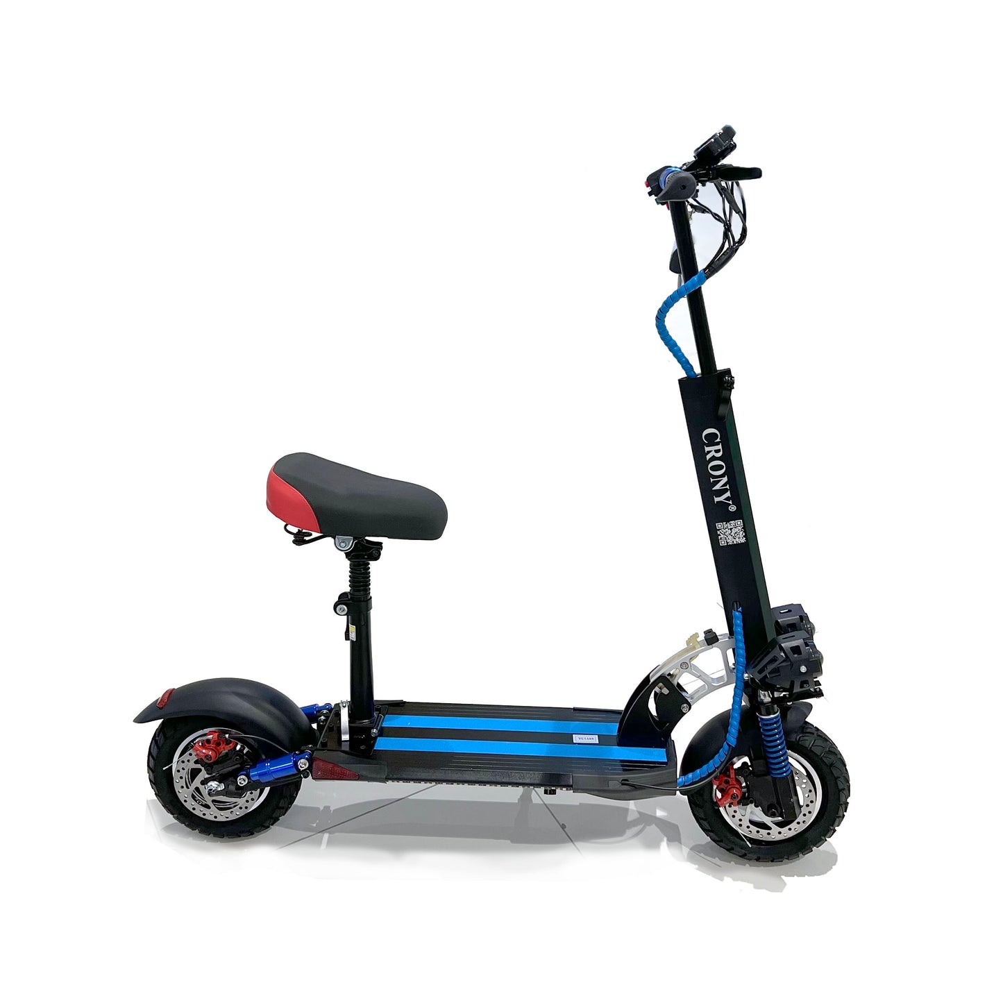 CRONY V10 pro Fast Speed E-scooter1200w Fast Speed E-bike electric scooter-BLUE