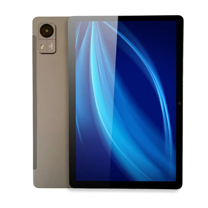 Y101 10.1 inch touch tablet with leather case, can make calls, with OCTA CORE; 4+128GB; 5MP front camera + 13MP rear camera; ANDROID 14; 6000mAh battery