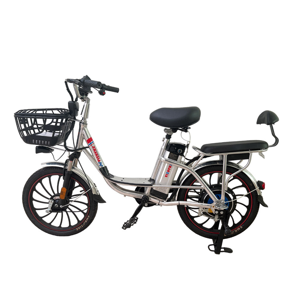 CRONY 22 Inch Ilan Princess Electric Car 350w 48v mid drive city electric bike removable lithium battery bicycle