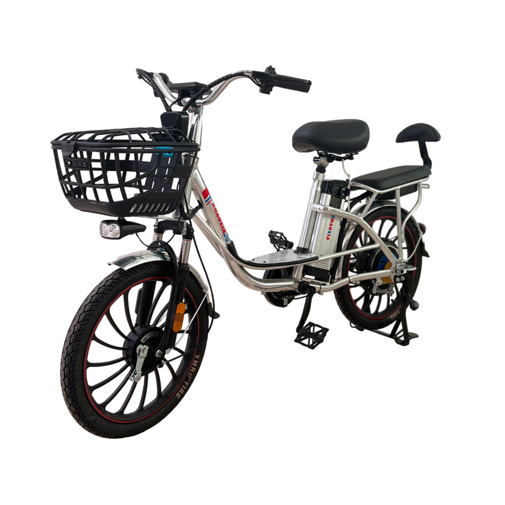 CRONY 22 Inch Ilan Princess Electric Car 350w 48v mid drive city electric bike removable lithium battery bicycle