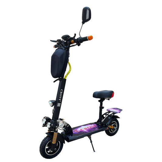 CRONY NEW V10+ PRO 1500W 10 inch Wide tire High configuration E-Scoote High Speed electric Scooter For Outdoor Road -3