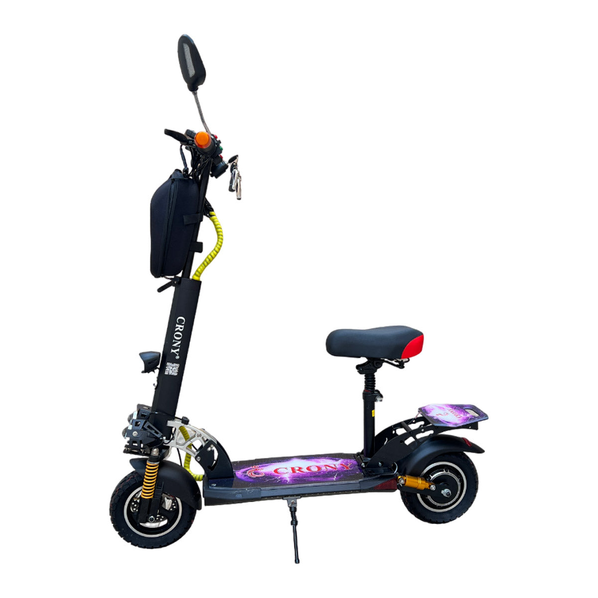 CRONY V10 + 1500W 10 بوصة إطار عريض عالي التكوين E-Scooter سكوتر كهربائي عالي السرعة للطرق الخارجية -2