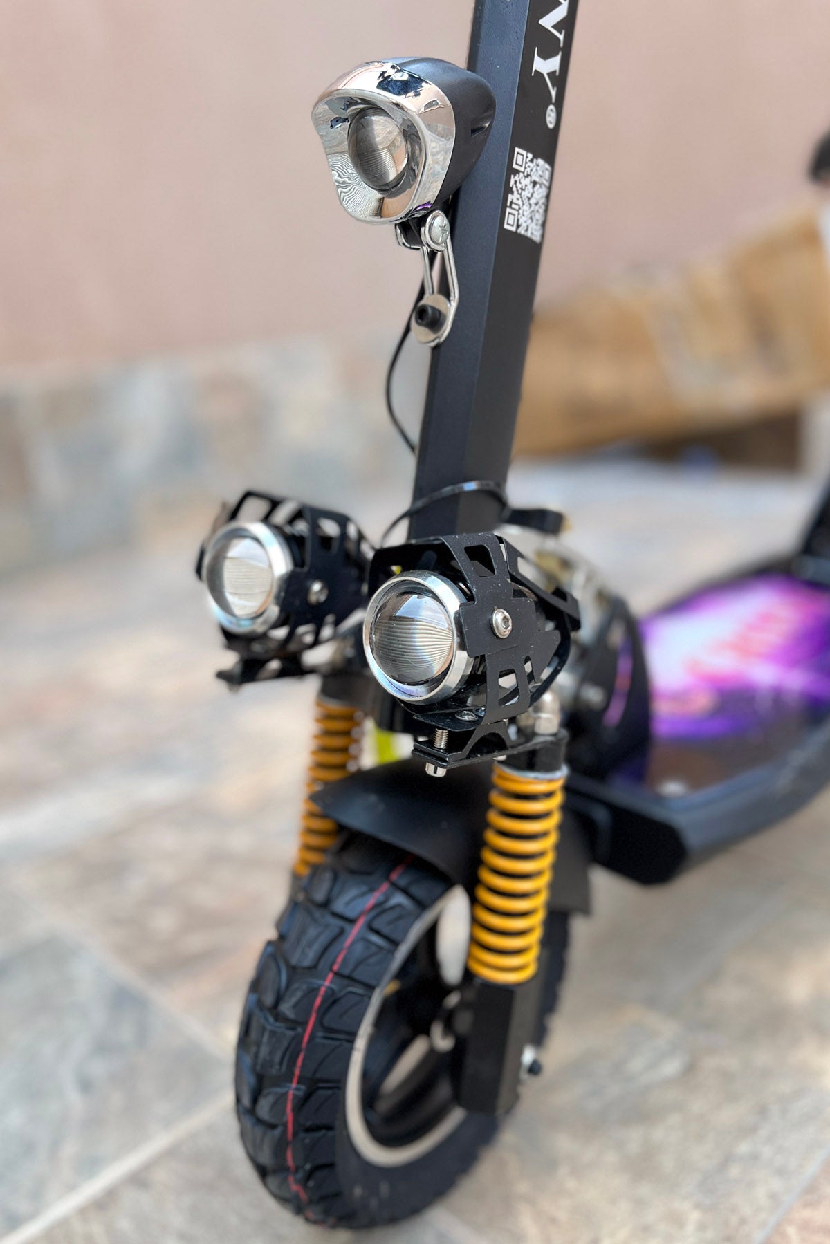 CRONY V10 + 1500W 10 بوصة إطار عريض عالي التكوين E-Scooter سكوتر كهربائي عالي السرعة للطرق الخارجية -2