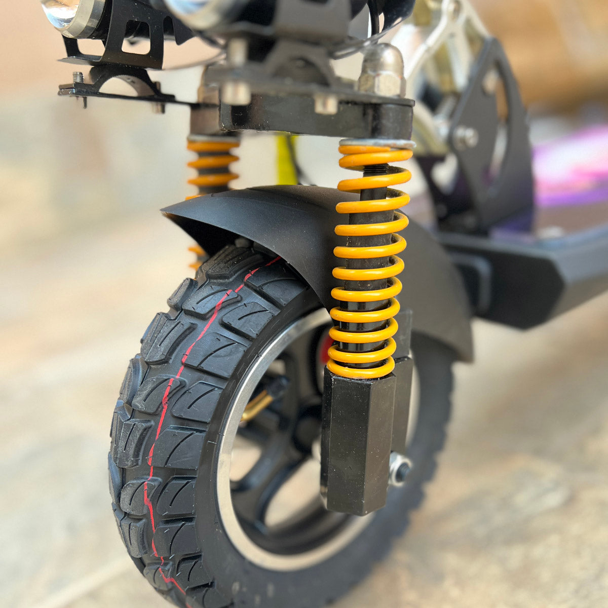 CRONY V10 + 1500W 10 بوصة إطار عريض عالي التكوين E-Scooter سكوتر كهربائي عالي السرعة للطرق الخارجية -2