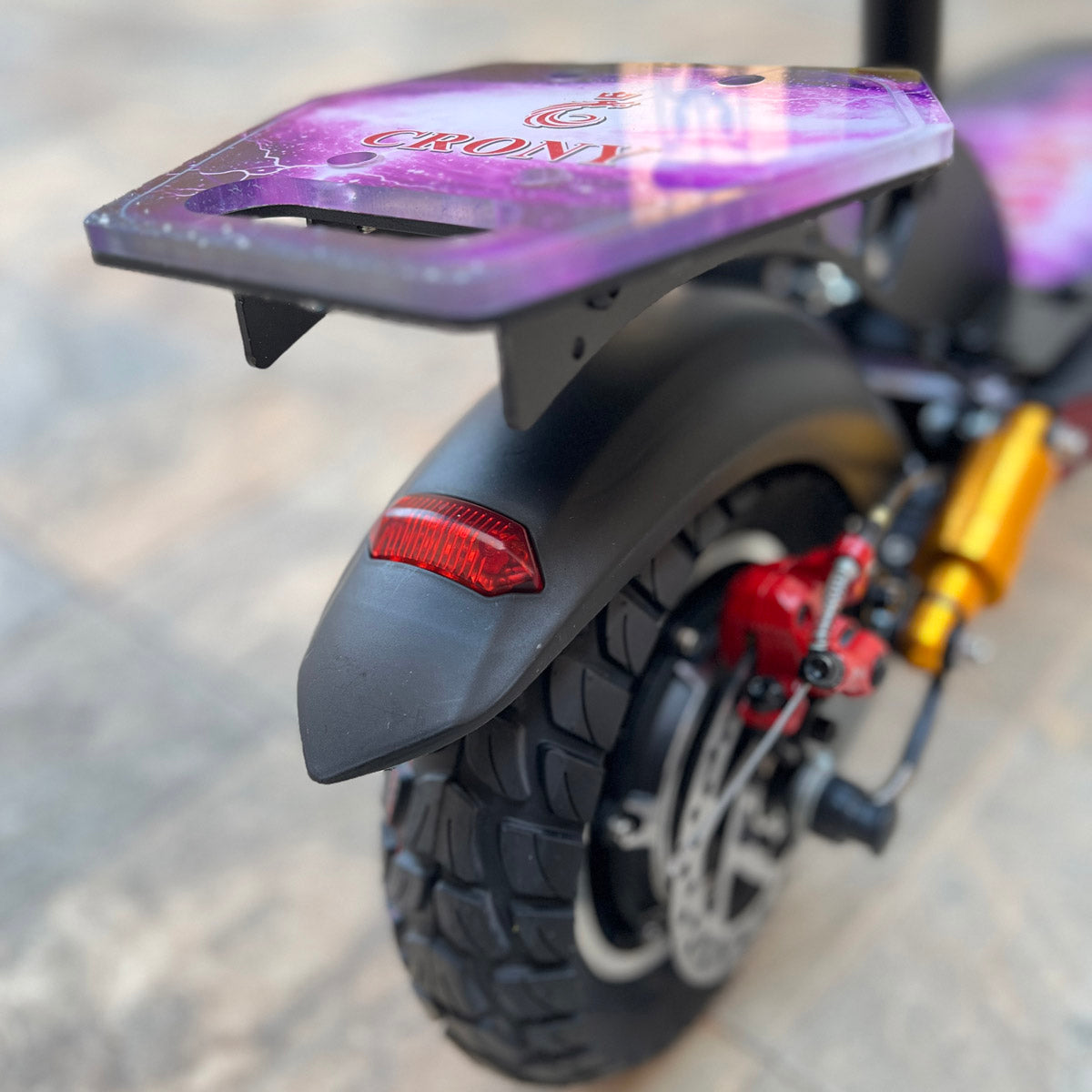 CRONY V10 + 1500W 10 بوصة إطار عريض عالي التكوين E-Scooter سكوتر كهربائي عالي السرعة للطرق الخارجية -2