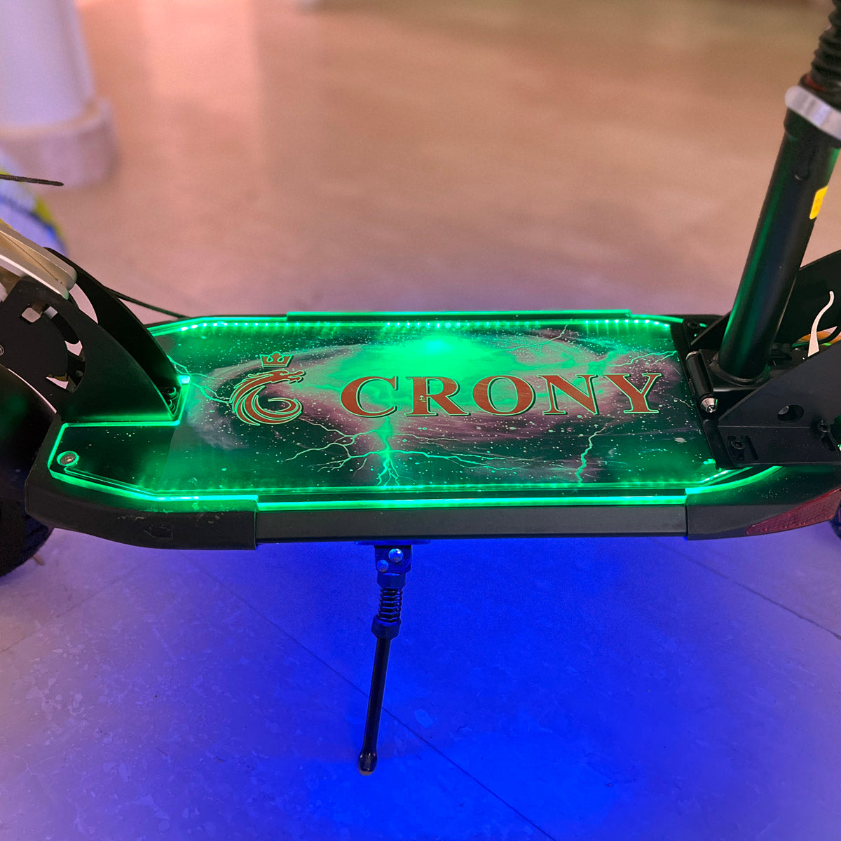 CRONY V10 + 1500W 10 بوصة إطار عريض عالي التكوين E-Scooter سكوتر كهربائي عالي السرعة للطرق الخارجية -2