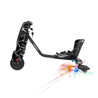 CRONY JL009-8-02 6.5 inch V-type drift Car  Drift Scooter Small for kids eBike, Top Speed 20kmh, 10km Range, 180W