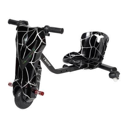 CRONY JL009-8-02 6.5 inch V-type drift Car  Drift Scooter Small for kids eBike, Top Speed 20kmh, 10km Range, 180W