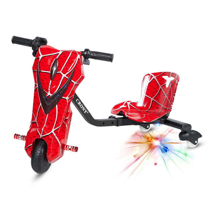 CRONY JL009-8-02 6.5 inch V-type drift Car  Drift Scooter Small for kids eBike, Top Speed 20kmh, 10km Range, 180W