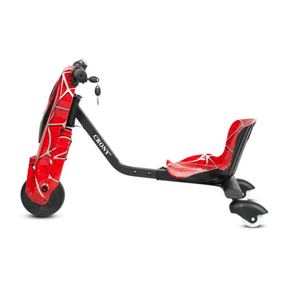 CRONY JL009-8-02 6.5 inch V-type drift Car  Drift Scooter Small for kids eBike, Top Speed 20kmh, 10km Range, 180W
