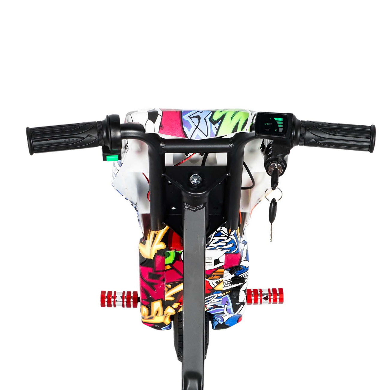CRONY JL009-8-02 6.5 inch V-type drift Car  Drift Scooter Small for kids eBike, Top Speed 20kmh, 10km Range, 180W