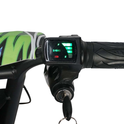 CRONY JL009-8-02 6.5 inch V-type drift Car  Drift Scooter Small for kids eBike, Top Speed 20kmh, 10km Range, 180W