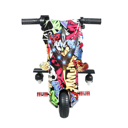 CRONY JL009-8-02 6.5 inch V-type drift Car  Drift Scooter Small for kids eBike, Top Speed 20kmh, 10km Range, 180W