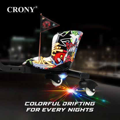 CRONY JL009-8-02 6.5 inch V-type drift Car  Drift Scooter Small for kids eBike, Top Speed 20kmh, 10km Range, 180W