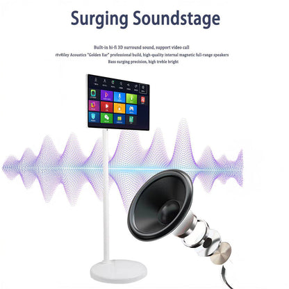 Crony TX24-1 24inch Smart Interactive Mobile Screen 1080 x 1920 IPS Swivel Screen 10000mAh Battery