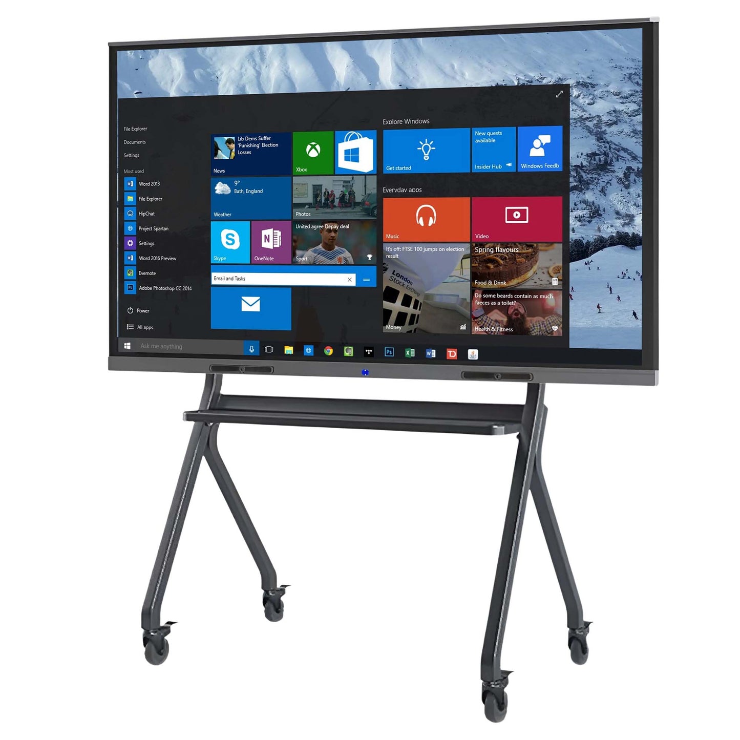 CRONY TX86-1 86 inch conference machine Interactive Whiteboard Android Advertising display