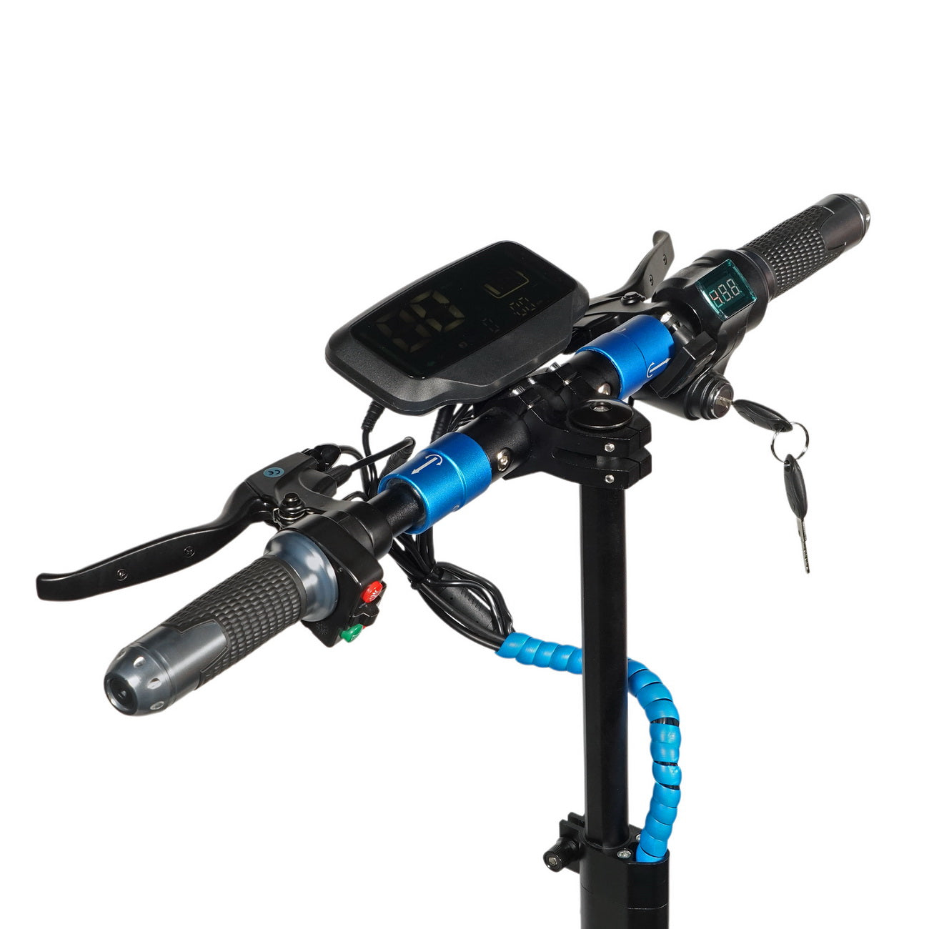 سكوتر كهربائي قابل للطي للكبار CRONY V18 بشاشة LCD كبيرة