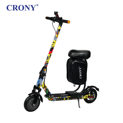 CRONY XM M365 Electric Scooter eBike, Top Speed 40kmh, 20km Range, 350W