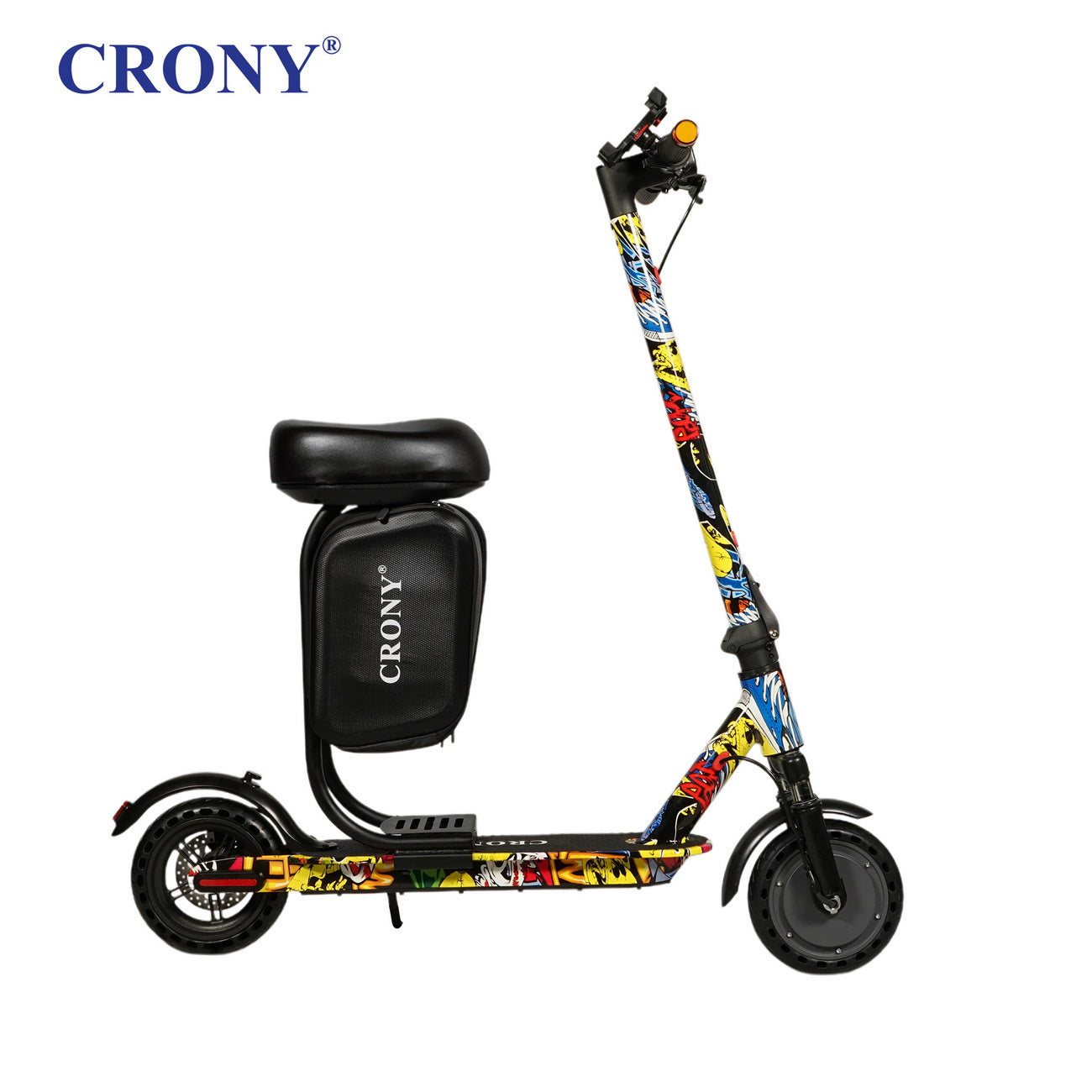 CRONY XM M365 Electric Scooter eBike, Top Speed 40kmh, 20km Range, 350W
