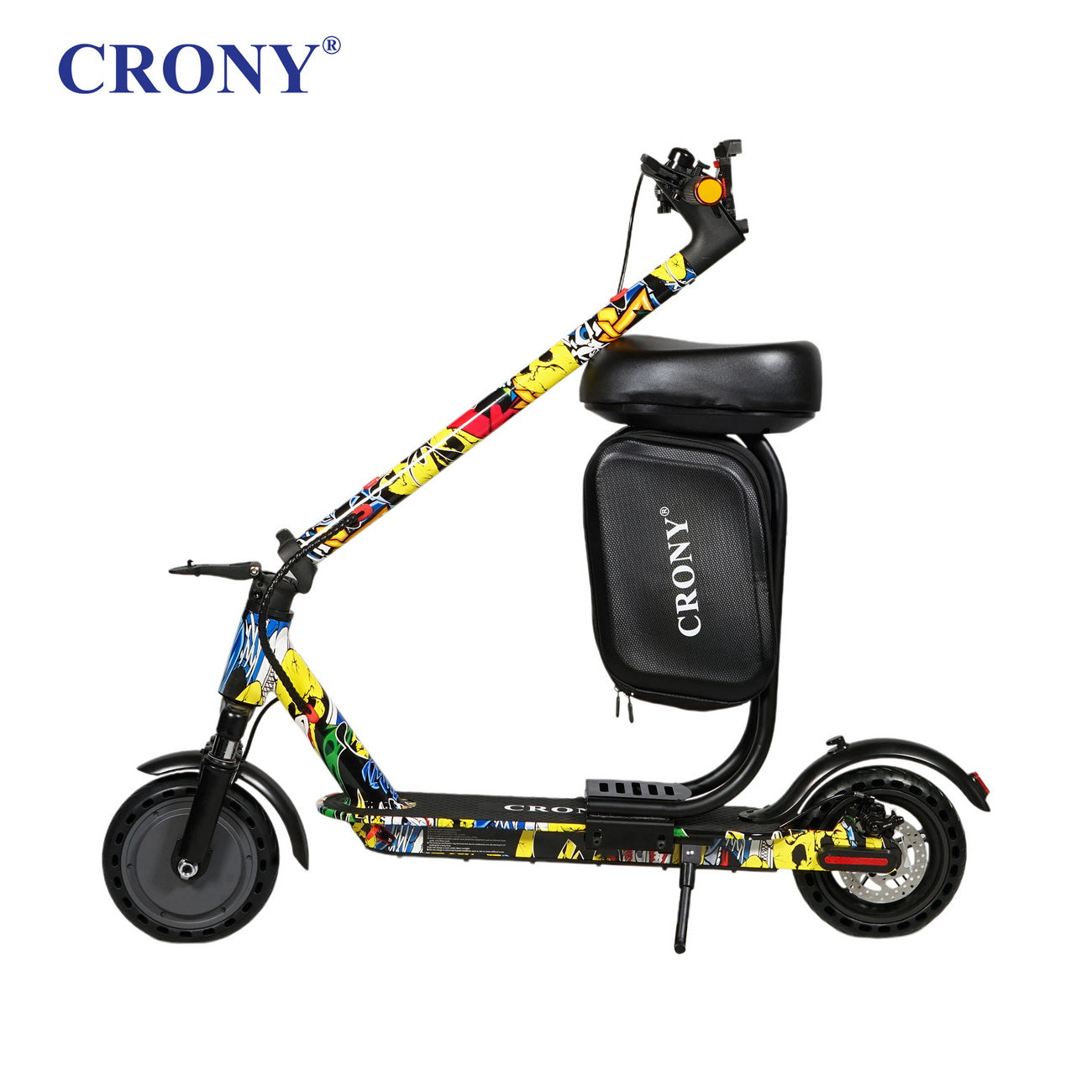 CRONY XM M365 Electric Scooter eBike, Top Speed 40kmh, 20km Range, 350W