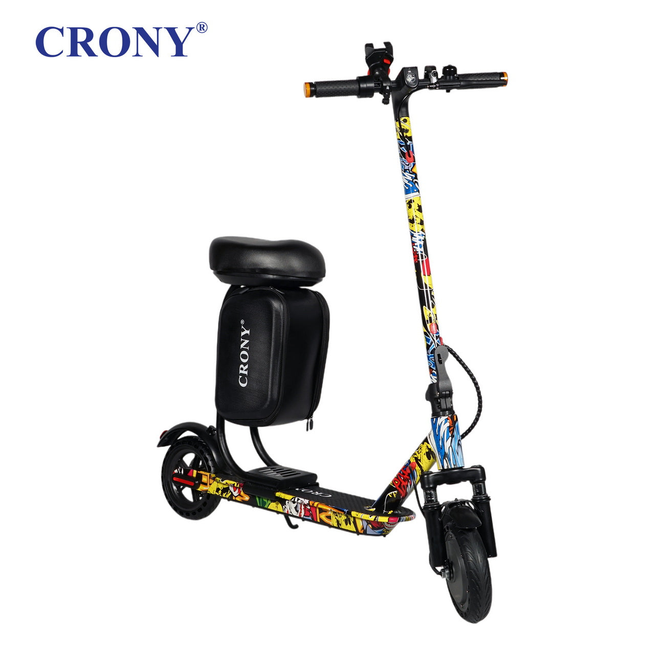 CRONY XM M365 Electric Scooter eBike, Top Speed 40kmh, 20km Range, 350W