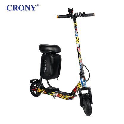 CRONY XM M365 Electric Scooter eBike, Top Speed 40kmh, 20km Range, 350W
