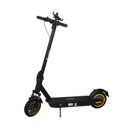 CRONY XM MAX With Antivibrator E-Scooter APP Aluminium Alloy Folded | Dark grey