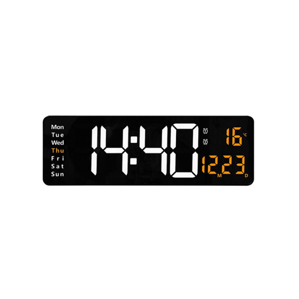 CRONY 6626 Electronic Clock Living Room Wall-Mounted Large Screen Display LED Digital Clock - Edragonmall.com