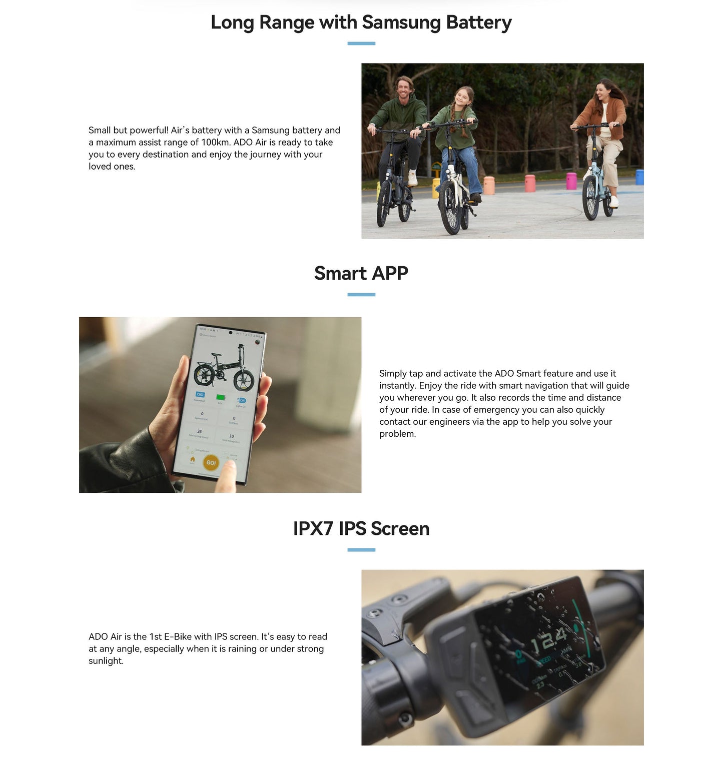 CRONY A20 Endurance MAX 100KM ADO Bike 350W 10.4 Ah Battery Electric bicycle - Edragonmall.com