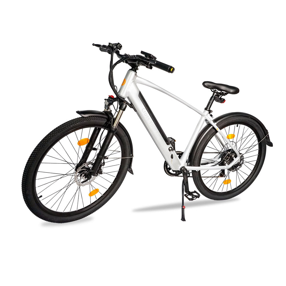 CRONY DECE300 LITE Endurance Max 80KM ADO Bike Electric bicycle ADO D30C 27.5″ silver