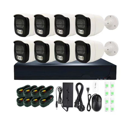 CRONY Eight-way Audio Full Color-8CH 8K DVR KIT