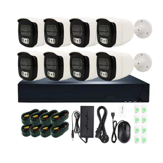 CRONY Eight-way Audio Full Color-8CH 8K DVR KIT