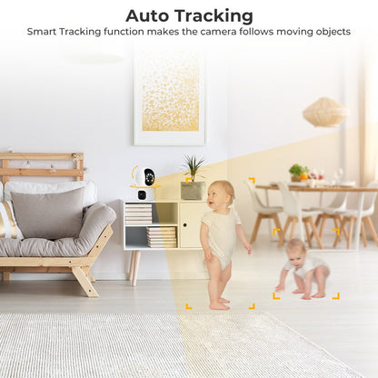 CRONY NIP-32 iCsee APP 4MP double-screen IP Camera Dual Lens WiFi Camera Dual Screen Baby Monitor Auto Tracking Ai Human Detection IP Security Cameras