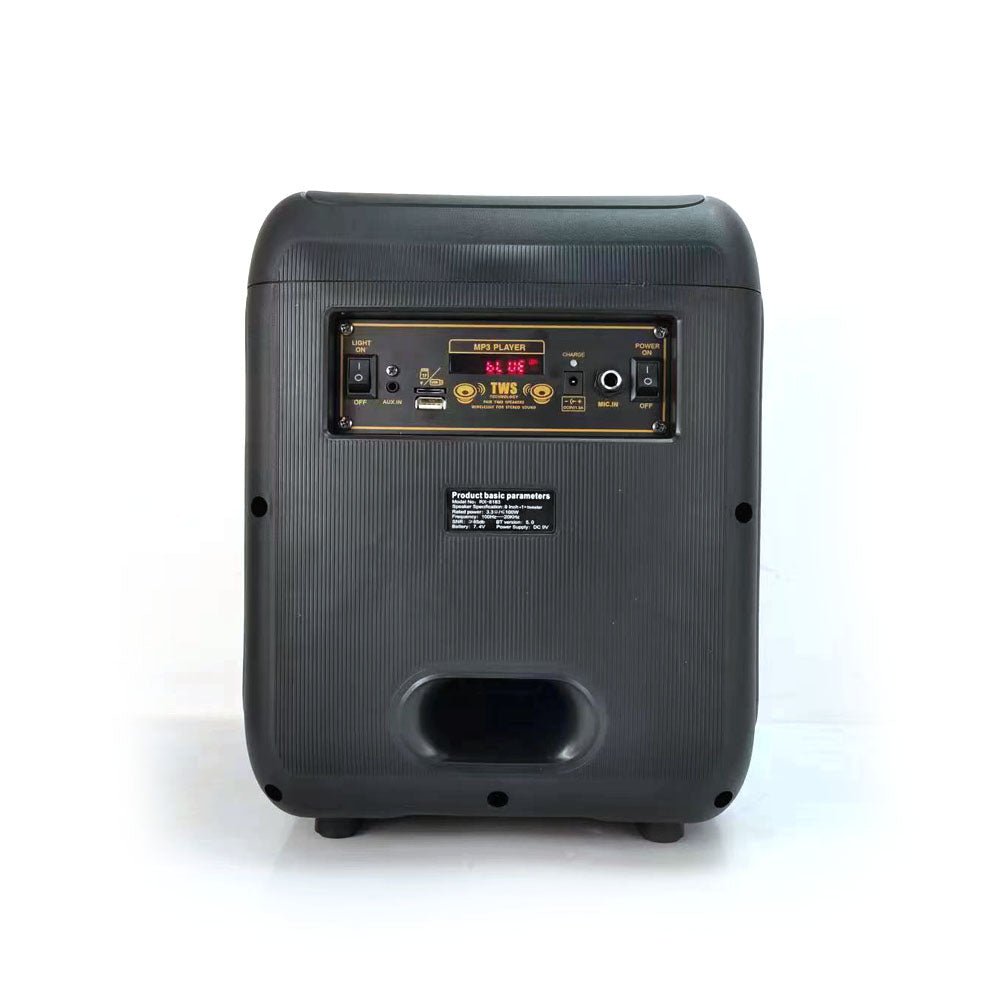 CRONY RX-8183C CR-8183C Speaker BT Speaker 8 Inch Small Subwoofer Speaker With Adapter