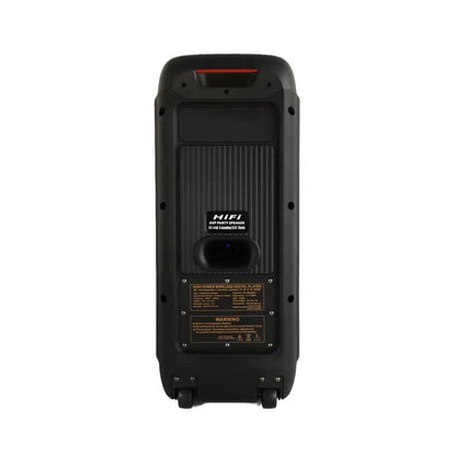 CRONY RX-8280 CR-8280 Speaker 8 inch portable speaker trolley and battery Big power dj bass speakers active professional outdoor Speaker