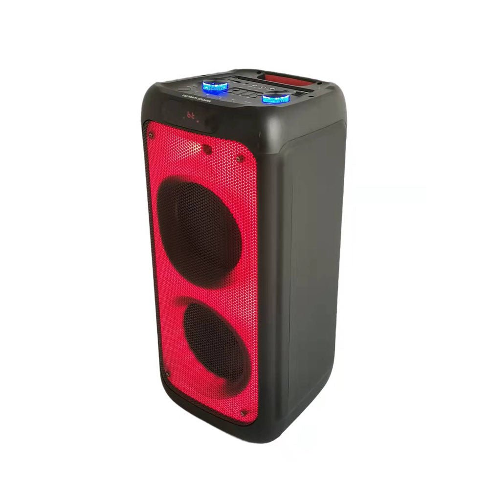 CRONY RX-8280 CR-8280 Speaker 8 inch portable speaker trolley and battery Big power dj bass speakers active professional outdoor Speaker