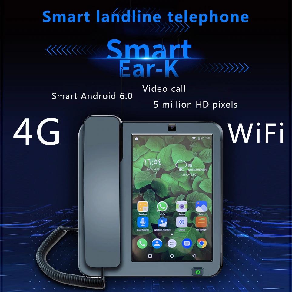 Crony Smart LTE 4G KT8001 fixed wireless landline Android with 4G SIM network video phone - Edragonmall.com