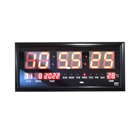 Crony TL-1050 Digital wall Clock with remote control