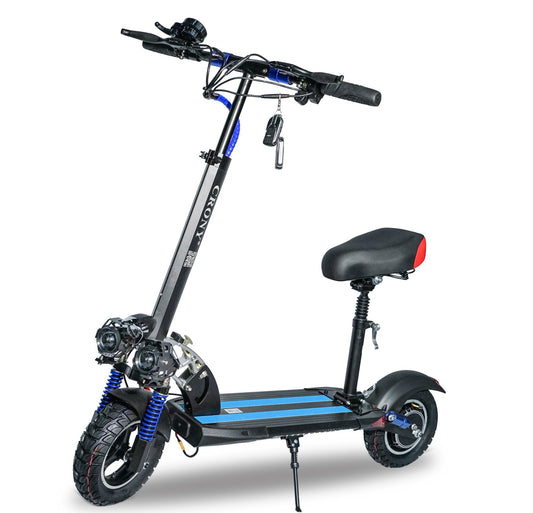 CRONY V10-GUO Fast Speed E-scooter 1200w 10inch max speed 65 km/h Fast Speed E-scooter 48v electric scooter - Edragonmall.com