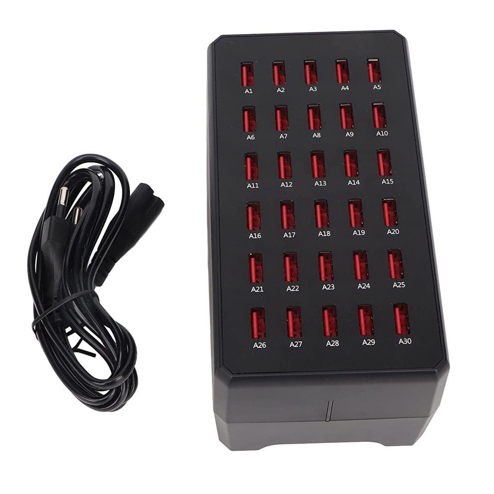 CRONY WT268 30USB PORTS Smart Charger Station 150W Safe Fast Charging USB Charging Station
