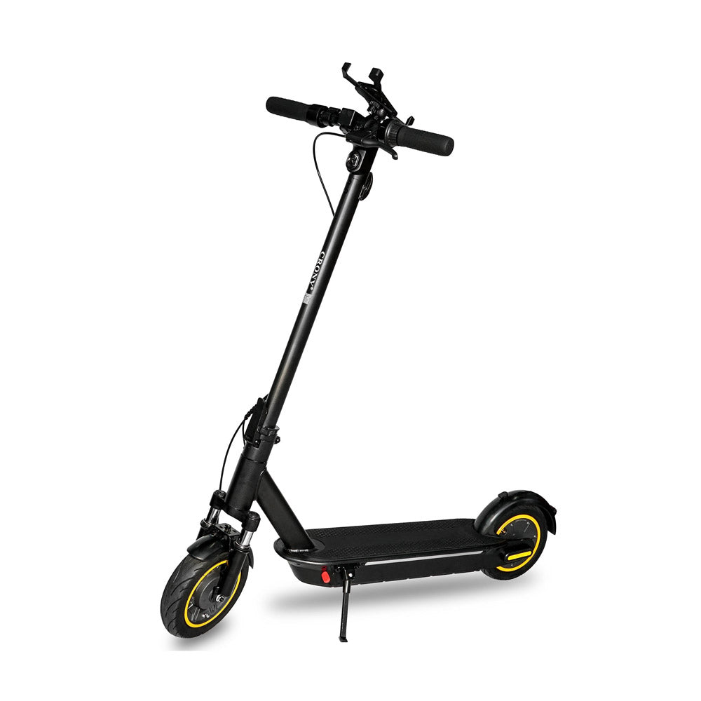 CRONY XM MAX With Antivibrator E-Scooter APP LED 30km/h Aluminium Alloy Folded 10 Inch tires | Dark grey