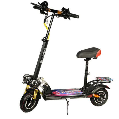 CRONY V10+ PRO 1500W 10 inch Wide tire High configuration E-Scoote High Speed electric Scooter For Outdoor Road -2