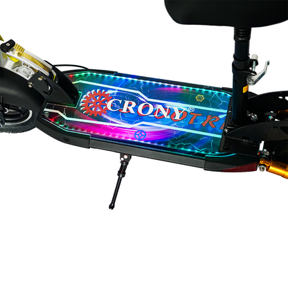 CRONY V10 + 1500W 10 بوصة إطار عريض عالي التكوين E-Scooter سكوتر كهربائي عالي السرعة للطرق الخارجية -2