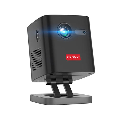 CRONY C1000 3D upright Projector with BT speaker 1080p Wifi Smart Led Dlp Video Projector With Battery