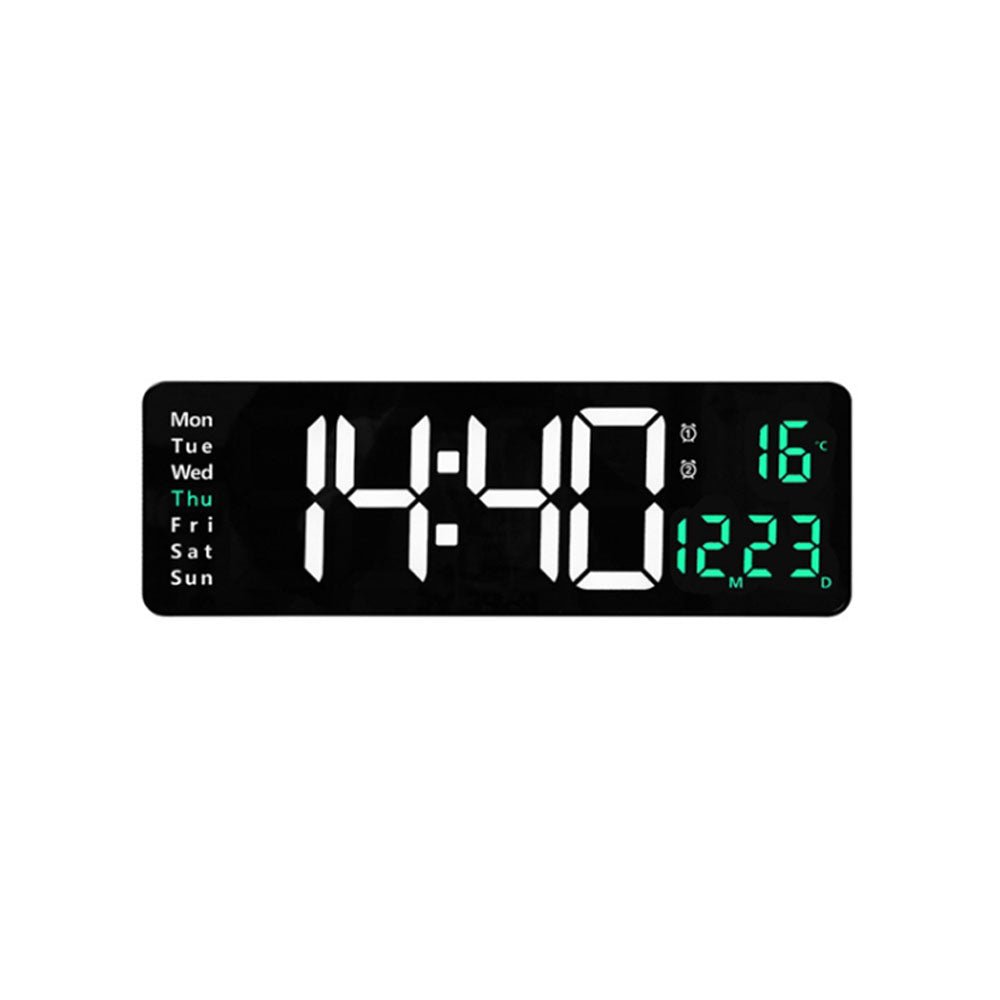 CRONY 6626 Electronic Clock Living Room Wall-Mounted Large Screen Display LED Digital Clock - Edragonmall.com