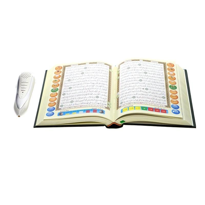 Crony M9 8GB Quran Rechargeable USB Quran Reading Pens Islamic Muslim Prayer MP3 Digital Speaker Gift Set - Edragonmall.com