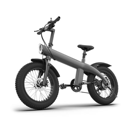 CRONY Q3 Off-road fat tire 48V/750W aluminum alloy E-bike 20 inch fat tire off road bicy Scootercle electric bike Scooter - Edragonmall.com