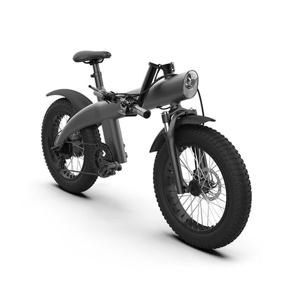 CRONY Q3 Off-road fat tire 48V/750W aluminum alloy E-bike 20 inch fat tire off road bicy Scootercle electric bike Scooter - Edragonmall.com